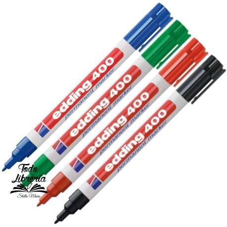 Marcador Edding 400 permanente punta 1 mm