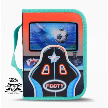 Canopla Footy 1 piso  pro gamer NARANJA