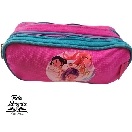 Cartuchera 2 cierres Modelo Kpop