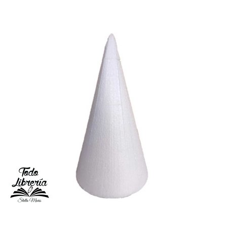 CONOS DE TELGOPOR 20 CMS X 1 unidad