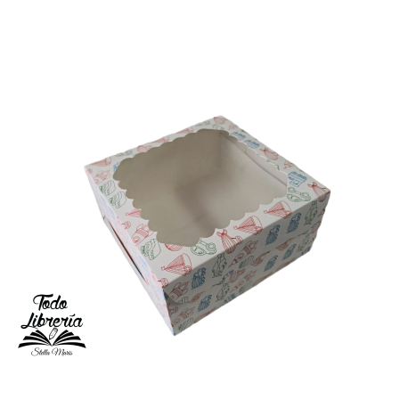 Caja Mini Torta 20*20*10 -X10 Unid.-MODELO INFANTIL