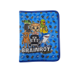 Cartuchera 1 piso BRAINROT estampada