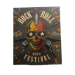 Carpeta Nº 3 cartoné ROCK CALAVERAS